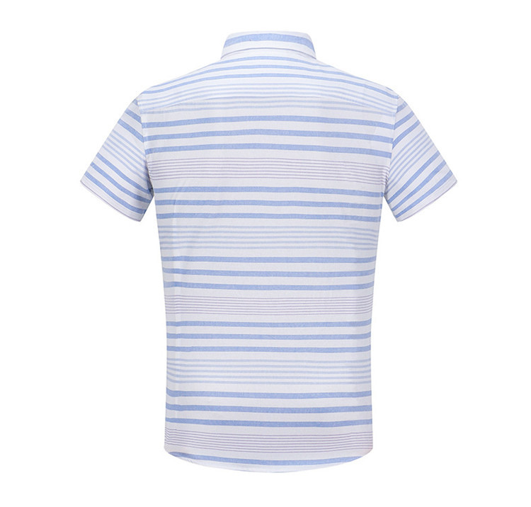 Anti-pilling Custom Logo bottone in alto manica corta 100% cotone Kids Shirt ragazzi Shirt
