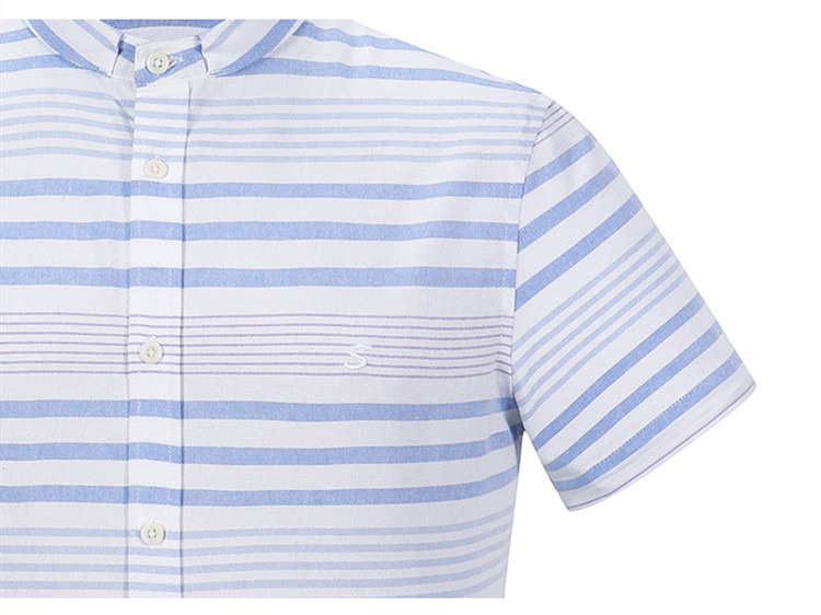 Anti-pilling Custom Logo bottone in alto manica corta 100% cotone Kids Shirt ragazzi Shirt